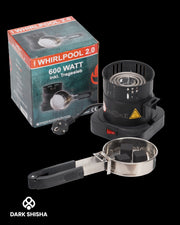 Smoke2u fornello carbone whirlpool 600W con cestello per accensione veloce carbone narghilè